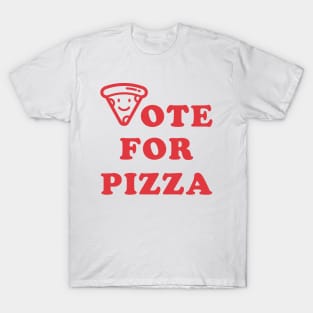 Vote for Pizza T-Shirt